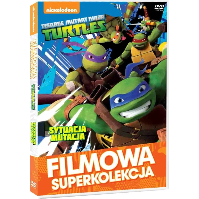 WOJOWNICZE ŻÓŁWIE NINJA SYTUACJA MUTACJA DVD PL - Media Service Zawada