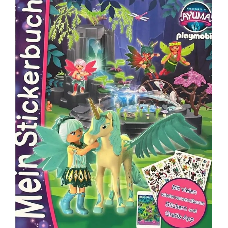 PLAYMOBILE AYUMA MEINE STICKERBUCH
