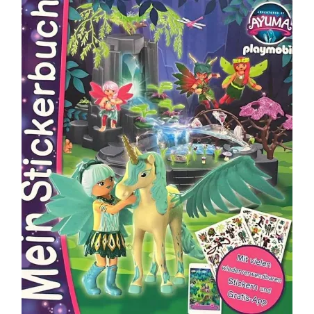 PLAYMOBILE AYUMA MEINE STICKERBUCH