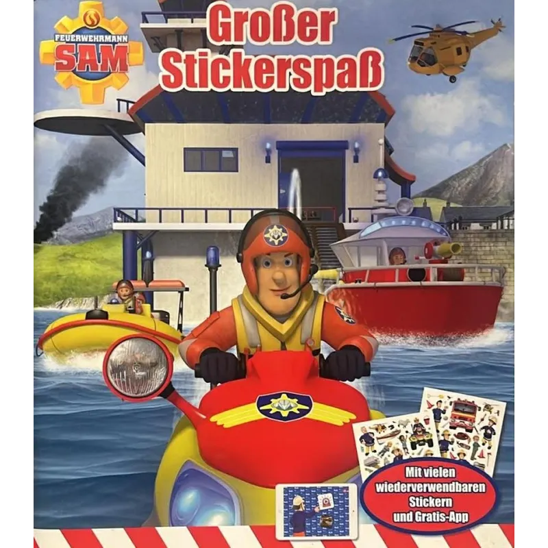 FEUERWEHRMANN SAM. GROßER STICKERSPAß