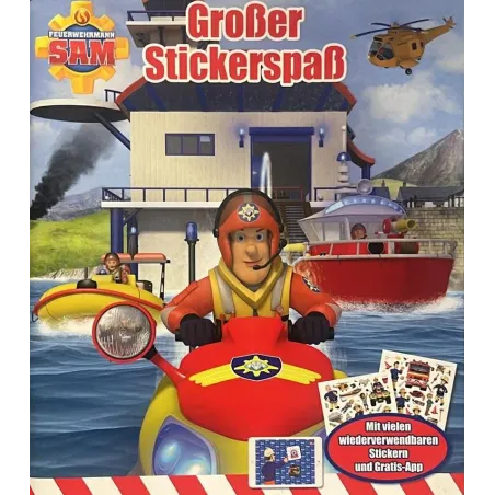 FEUERWEHRMANN SAM. GROßER STICKERSPAß