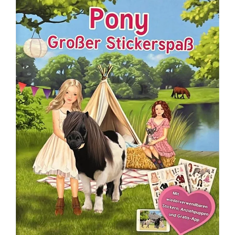 PONY GROSSER STICKERSPAß