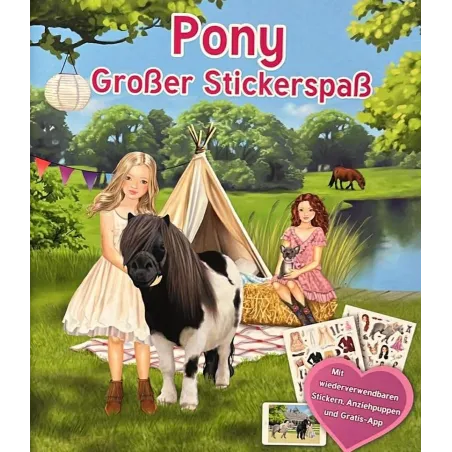 Pony Grosser Stickerspaß