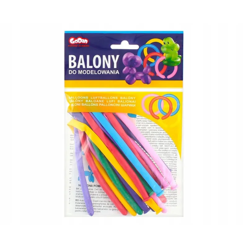 BALONY DO MODELOWANIA 10 SZT.