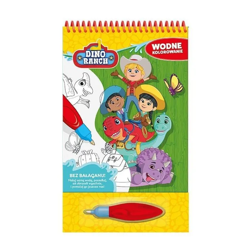 DINO RANCH. WODNE KOLOROWANIE