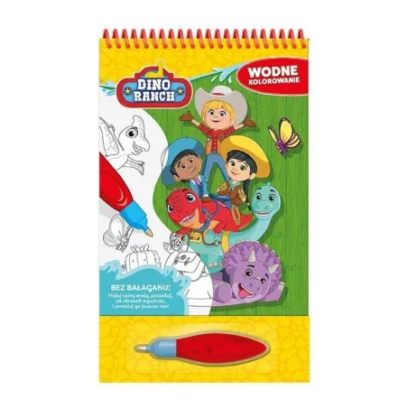 DINO RANCH. WODNE KOLOROWANIE