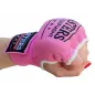 Bandaże Bokserskie Żelowe Różowe Rozmiar M