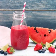 Butelka Do Smoothie Bormioli Rocco Quattro  410 Ml