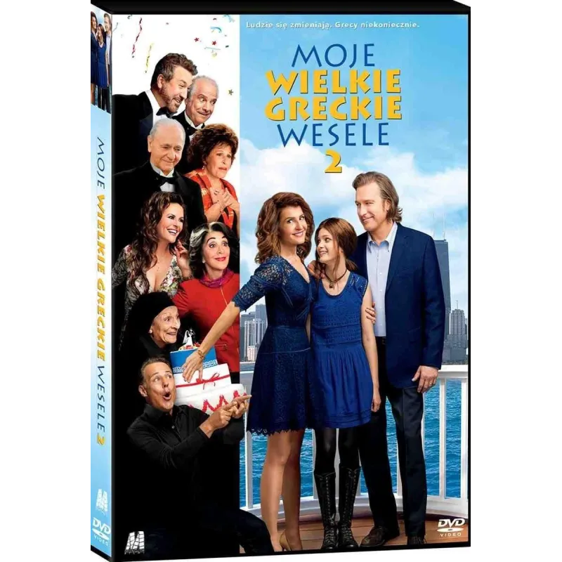 MOJE WIELKIE GRECKIE WESELE 2 KSIĄŻKA + DVD PL - Monolith