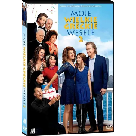 MOJE WIELKIE GRECKIE WESELE 2 KSIĄŻKA + DVD PL - Monolith