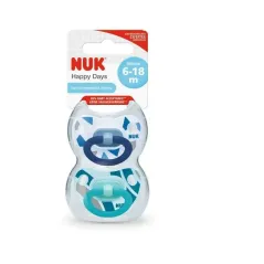 SMOCZEK USPOKAJAJĄCY SILIKONOWY 6-18 M 2 SZTUKI