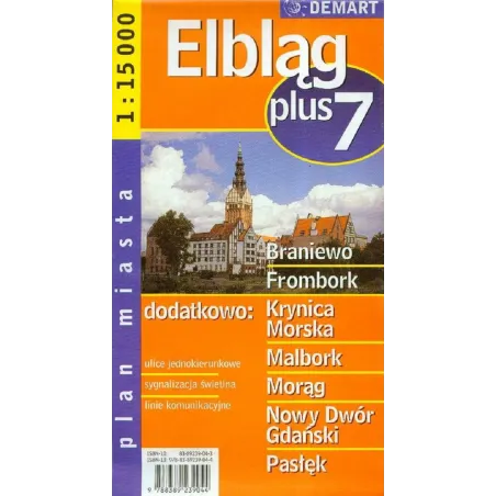 Elbląg +7  Plan Miasta 1 : 15 000