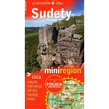 Sudety Przewodnik Ilustrowany + Atlas Polska Niezwykła Miniregion