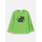 Bluzka Chłopięca Na Długi Rękaw Zielona 98Cm Coccodrill