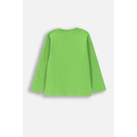 Bluzka Chłopięca Na Długi Rękaw Zielona 98Cm Coccodrill