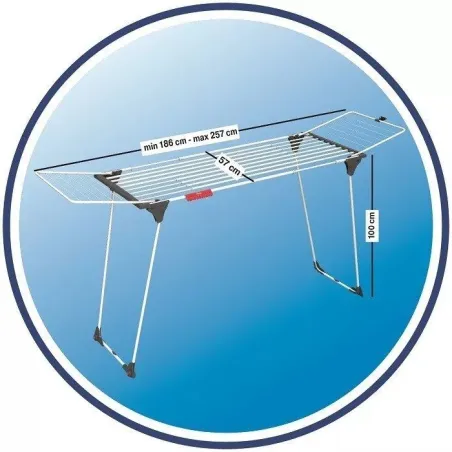 Suszarka Na Pranie Rozkładana Xxl Vileda Infinity 27M