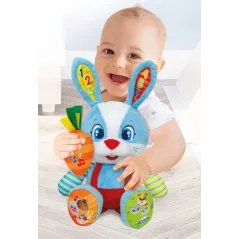 INTERAKTYWNY KRÓLICZEK LILLO CLEMENTONI NAUKA LITER I CYFR 10M+