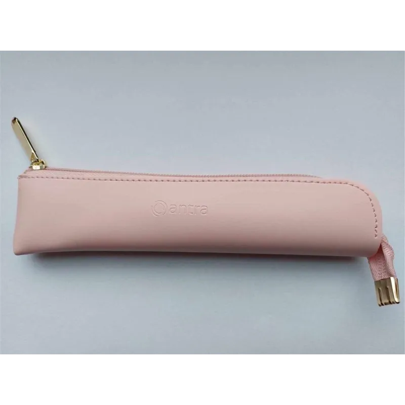 ETUI NA DŁUGOPISY Z SUWAKIEM Z EKOSKÓRY JASNY RÓŻ