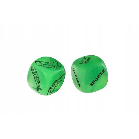 KOŚCI MIŁOŚCI ŚWIECĄCE W CIEMNOŚCI ZIELONE GRA DLA PAR 18+