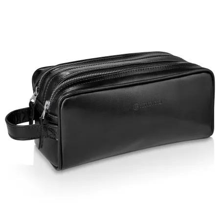 Czarna Skórzana Kosmetyczka Betlewski