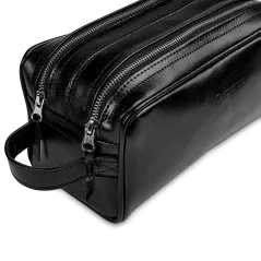 CZARNA SKÓRZANA KOSMETYCZKA BETLEWSKI