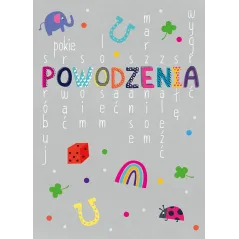 KARNET POWODZENIA ELEGANCKI KARNET OKOLICZNOŚCIOWY B6