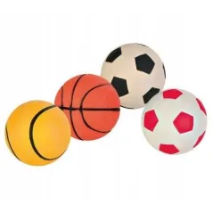 PIŁKA PIANKOWA DLA PSA 6 CM LEKKA I BEZPIECZNA ZABAWKA TRIXIE