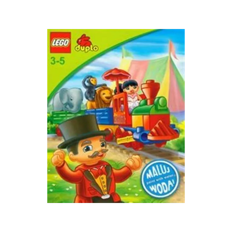 LEGO DUPLO. CYRK. MALUJĘ WODĄ 3-5 LAT