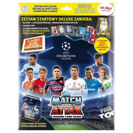 Liga Mistrzów - Zestaw Startowy Delux Z Puszką Uefa