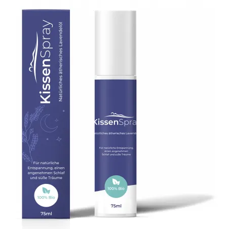 NA DOBRY SEN OLEJEK ETERYCZNY NATURALNY LAWENDOWY AROMATERAPIA 75ML KISSEN SPRAY