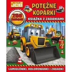 POTĘŻNE KOPARKI KSIĄŻKA Z ZADANIAMI