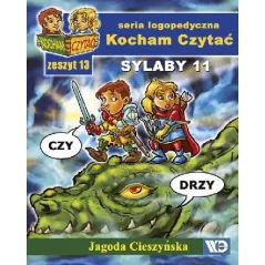 Kocham czytać Zeszyt 13 Sylaby 11 CZ DŻ Jagoda Cieszyńska