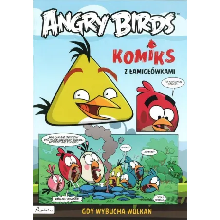 Angry Birds. Gdy Wybucha Wulkan. Komiks Z Łamigłówkami