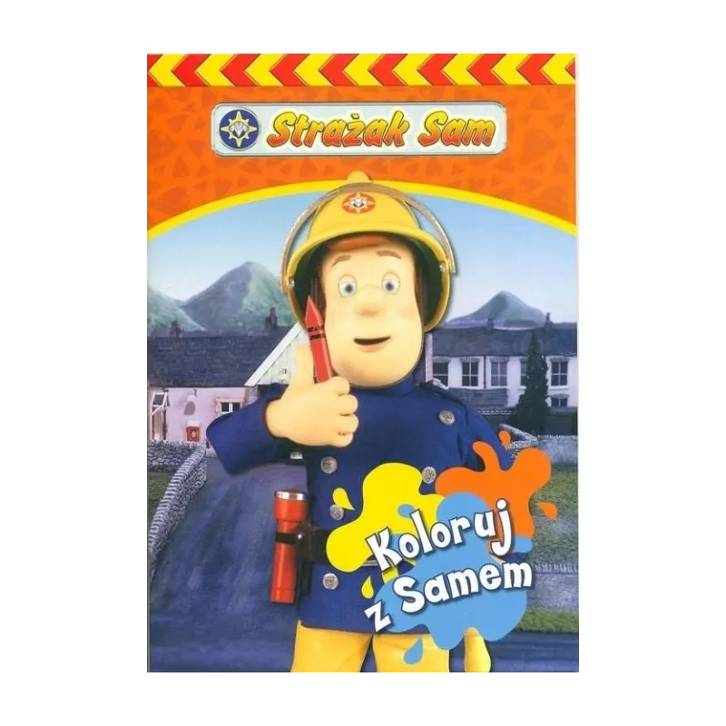 STRAŻAK SAM. KOLORUJ Z SAMEM