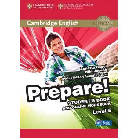 CAMBRIDGE ENGLISH PREPARE! 5 PODRĘCZNIK - Cambridge University Press