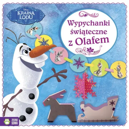 DISNEY KRAINA LODU. WYPYCHANKI ŚWIĄTECZNE Z OLAFEM