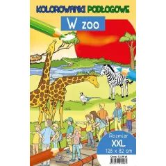 W ZOO. KOLOROWANKI PODŁOGOWE XXL