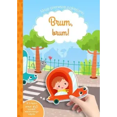 BRUM, BRUM! MOJE PIERWSZE NAKLEJANKI - Siedmioróg