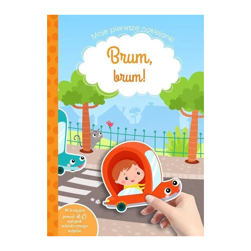 BRUM, BRUM! MOJE PIERWSZE NAKLEJANKI - Siedmioróg