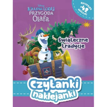 DISNEY KRAINA LODU. ŚWIĄTECZNE TRADYCJE. CZYTANKI NAKLEJANKI
