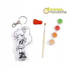 Cherry Figurka Z Materiału Do Pomalowania Dla Dzieci Zestaw Kreatywny 3+