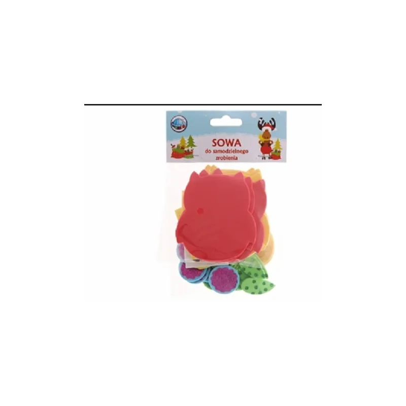 SOWA DO SAMODZIELNEGO ZROBIENIA ZESTAW KREATYWNY 5+