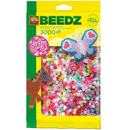 Koraliki Do Prasowania Mix 3000 Elementów Girly – Zestaw Kreatywny 5+