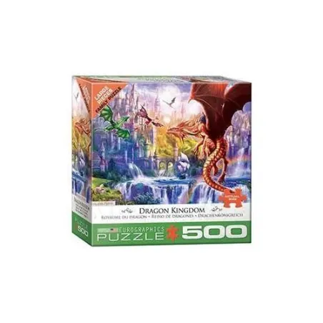 Smocze Królestwo Puzzle Xxl 500 Elementów Eurographics 10+