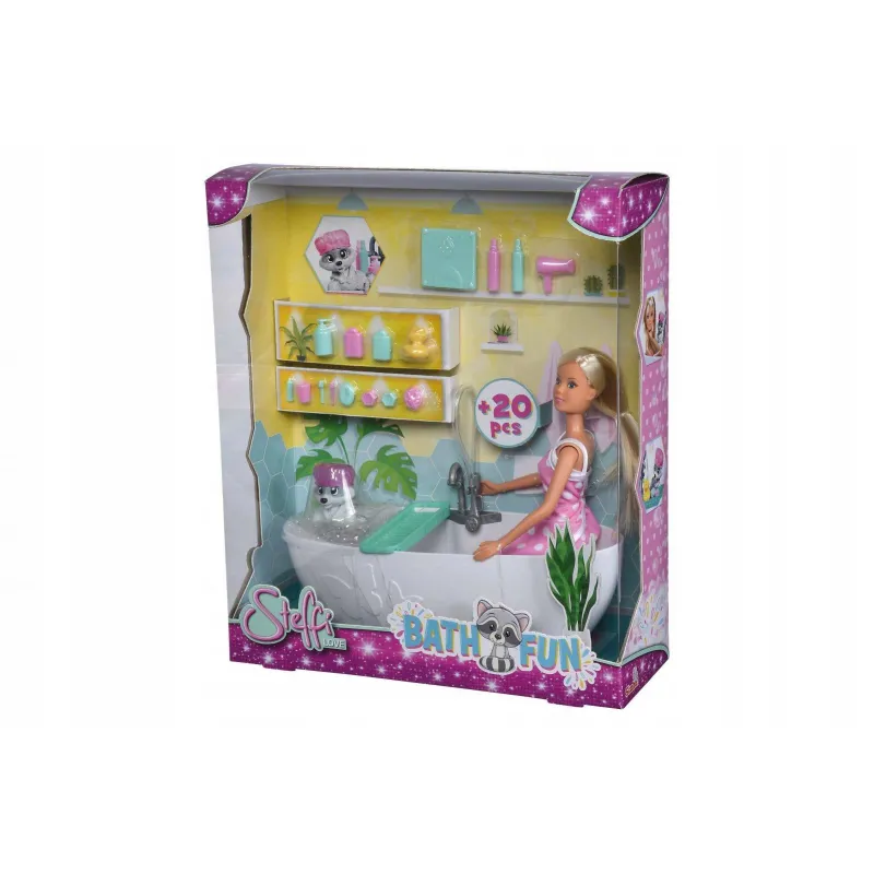LALKA STEFFI LOVE W KĄPIELI Z WANNĄ SIMBA 3+