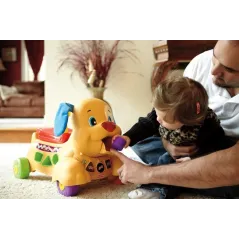 EDUKACYJNY CHODZIK JEŹDZIK SZCZENIACZKA UCZNIACZKA FISHER-PRICE 9M+ II GATUNEK