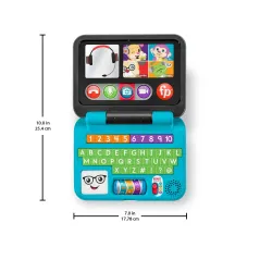 FISHER-PRICE EDUKACYJNY LAPTOP MALUCHA POROZMAWIAJMY PL-EN 6-36M