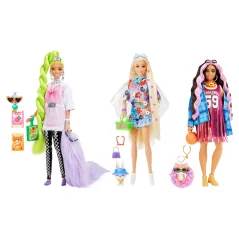 LALKA BARBIE FASHIONISTAS EXTRA SPORTOWY STYL Z CORGI 3+