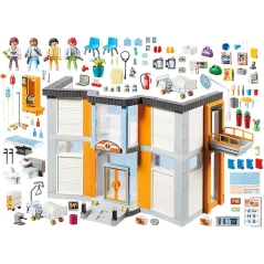 Duży Szpital Z Wyposażeniem 514 Elementów Playmobil 70190 4+