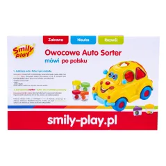 Smily Play Owocowe Auto Sorter Z Muzyką I Światłem Mówi Po Polsku 18M+